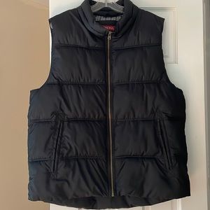 Black Puffer Vest